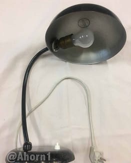 GECOS große alte Schreibtischlampe