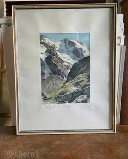 2 Aquarelle von Hans Fink0001