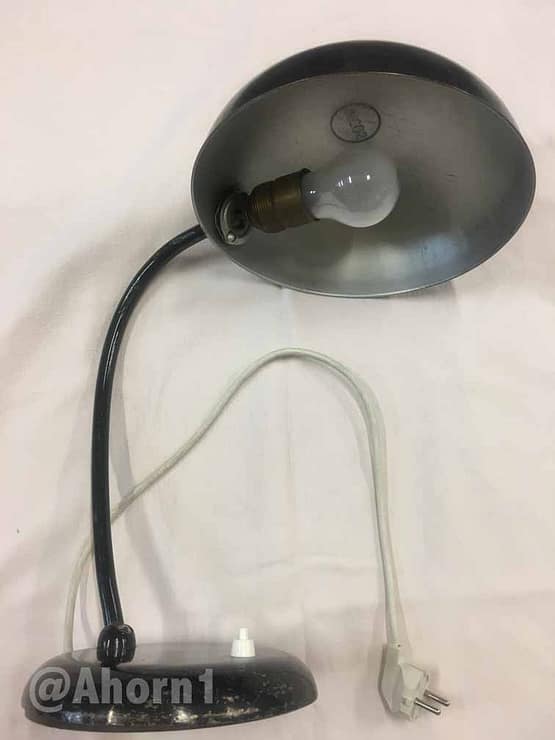 GECOS große alte Schreibtischlampe